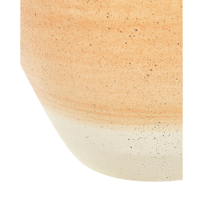 Декоративна керамічна ваза SKIONE, 34 см, світло-коричнева