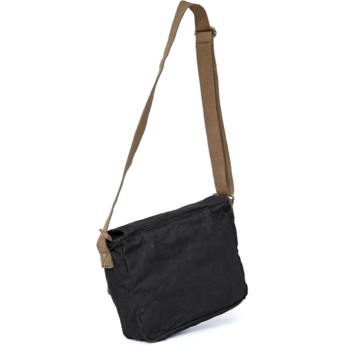 Сумка на плечі Gootium з тенту – Месенджер Canvas Vintage для жінок та чоловіків (Charcoal)