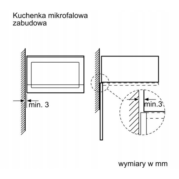 Вбудована мікрохвильова піч Bosch BFL520MB0