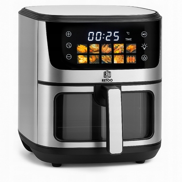 Аерофритюрниця RETOO OR1102-R 1800 Вт, 6,5 л