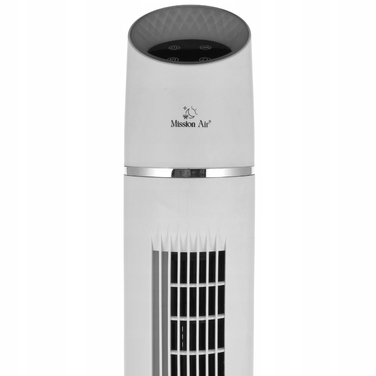 Колонний вентилятор Mission Air TOWER FAN XL, білий