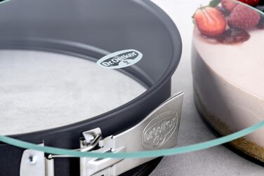 Форма для випічки Dr. Oetker Springform Ø 26 см зі скляним дном, антипригарне покриття, 1 шт.