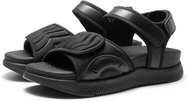 DREAM PAIRS Сандалі жіночі трекінгові для хайкінгу та спорту (43 EU, Чорні)