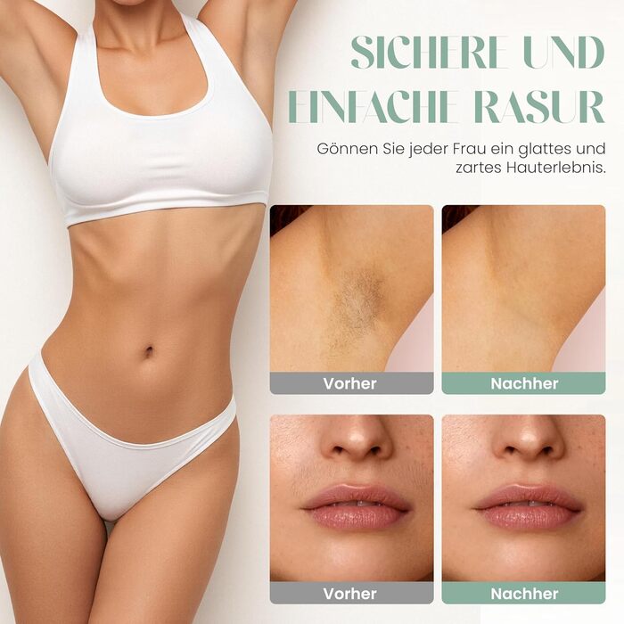 Електричний жіночий епілятор для тіла та обличчя, для інтимної зони, USB, зелений