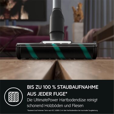 Бездротовий пилосос AEG Hygienic 7000: потужний, легкий, для алергіків, 40 хв роботи, 120 м², 5-ступенева фільтрація, для всіх поверхонь, автоматичний режим, з аксесуарами (2023)