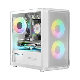 Корпус Mini-Tower Logic Concept AM-PORTOS-20, білий