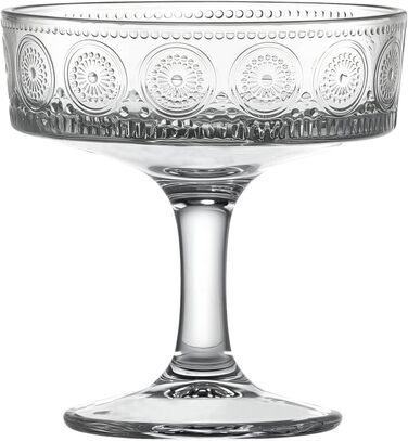 Набір келихів для коктейлів, 6 шт., 200 мл: келихи для еспресо, мартіні, купе для коктейлів, вечірок, Манхеттен, барні келихи