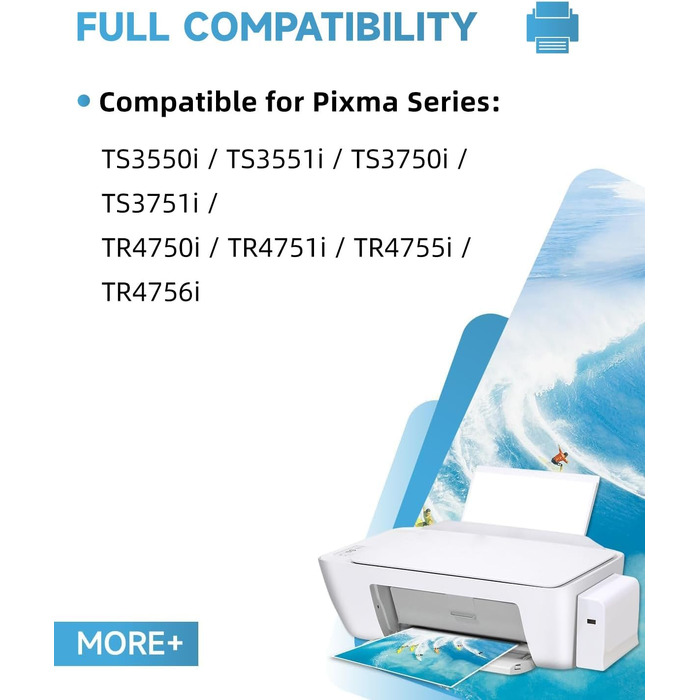 Картриджі Canon PG-575 XL (чорний) та CL-576 XL (кольоровий) сумісні, для принтерів Pixma TS3550i, TS3551i, TS3750i, TR4750i, TR4751
