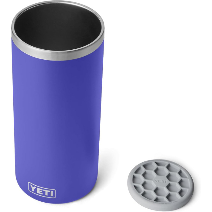 YETI Rambler Wine Chiller - Stainless Steel Insulated Wine Cooler (Ultra Marine Violet)