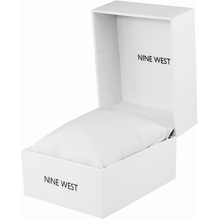 Жіночий наручний годинник Nine West з мілльярдним браслетом (Сріблястий)