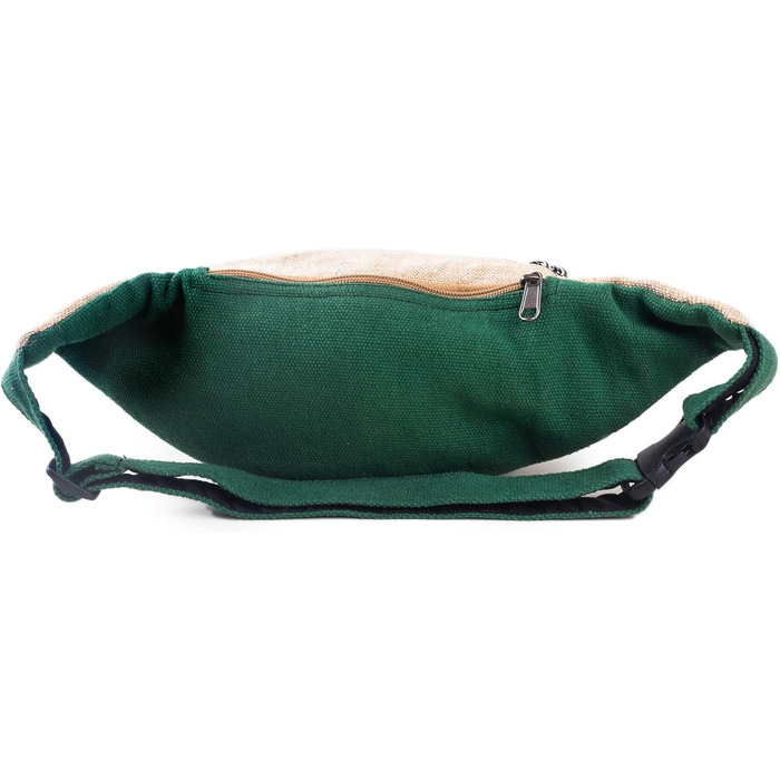 Гірчатка Freakmandu з льону – поясна/перекидна сумка, бохо-хіппі стиль, ручної роботи, для чоловіків та жінок, універсальний розмір (з грибами)