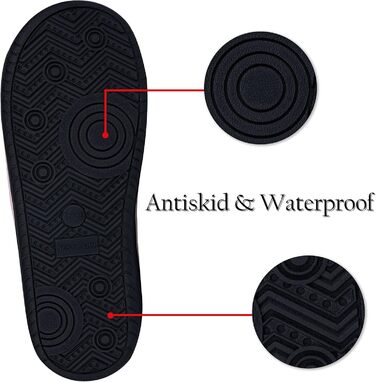 Теплі домашні тапочки Tofern для жінок та чоловіків. М'які, легкі, з піною Memory, бавовна, смугасті, неслизькі, комфортні, для осені та зими, 42/43 EU, рожеві