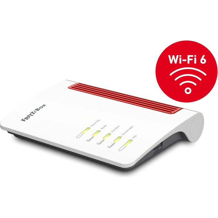 Роутер FRITZ!Box 7530 AX Wi-Fi 6 DSL: Wi-Fi Mesh, DECT, Media Server (VDSL/Supervectoring 35b)