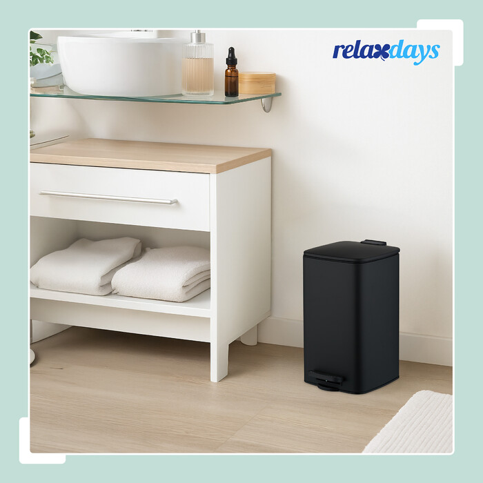 Relaxdays Square Cosmetic Container 8 Liters