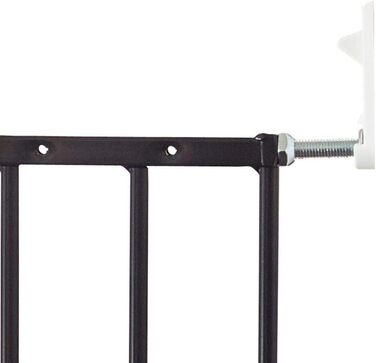 BabyDan Tor для домашніх тварин та дітей, розсувне, чорне, ширина 62,5-106,8 см