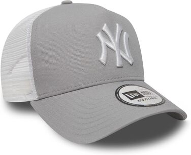 Кепка New Era Clean Trucker 2 Adjustable Cap NY Yankees Gray White - Офіційний мерч New York Yankees