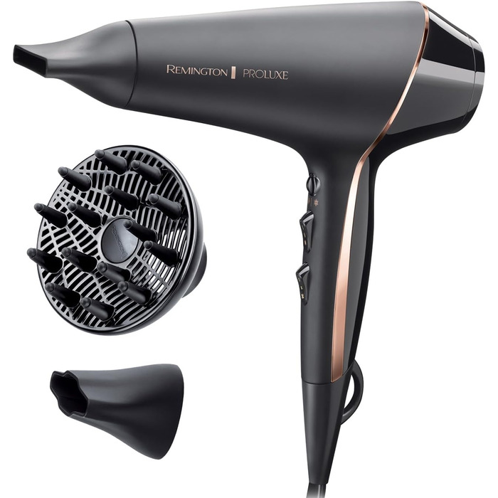 Випрямляч для волосся Remington Proluxe S9150B з широкими керамічними пластинами (110 x 50 мм), OPTIheat, цифровий дисплей, швидкий нагрів