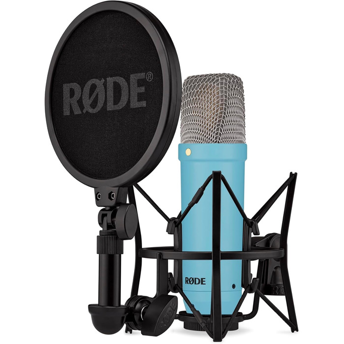 Мікрофон RØDE NT1 Signature Series: конденсаторний, з аксесуарами для запису вокалу та музики