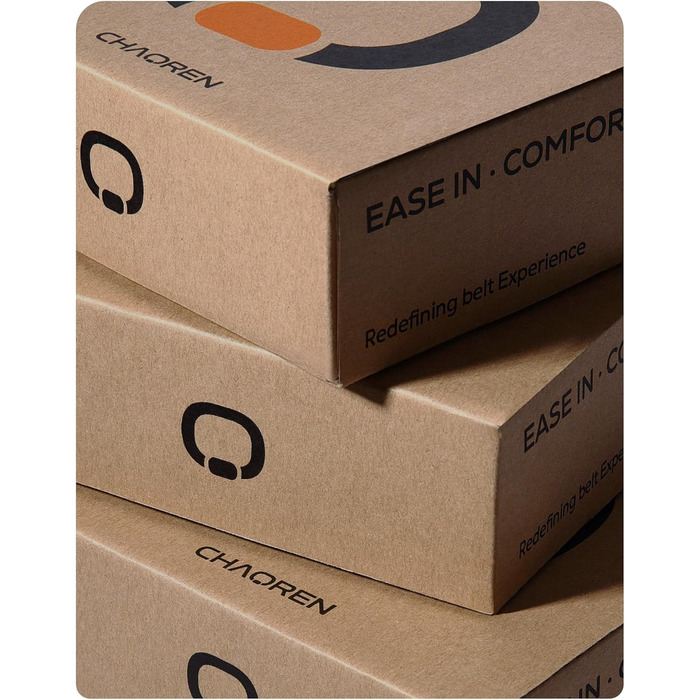 Чорний шкіряний ремінь CHAOREN для чоловіків – автоматичний ремінь без пряжок для костюма та повсякденного одягу (ширина 35 мм)