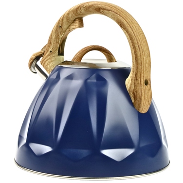 Класичний сталевий чайник Karl Hausmann 3 л (бежевий, синій, сірий)