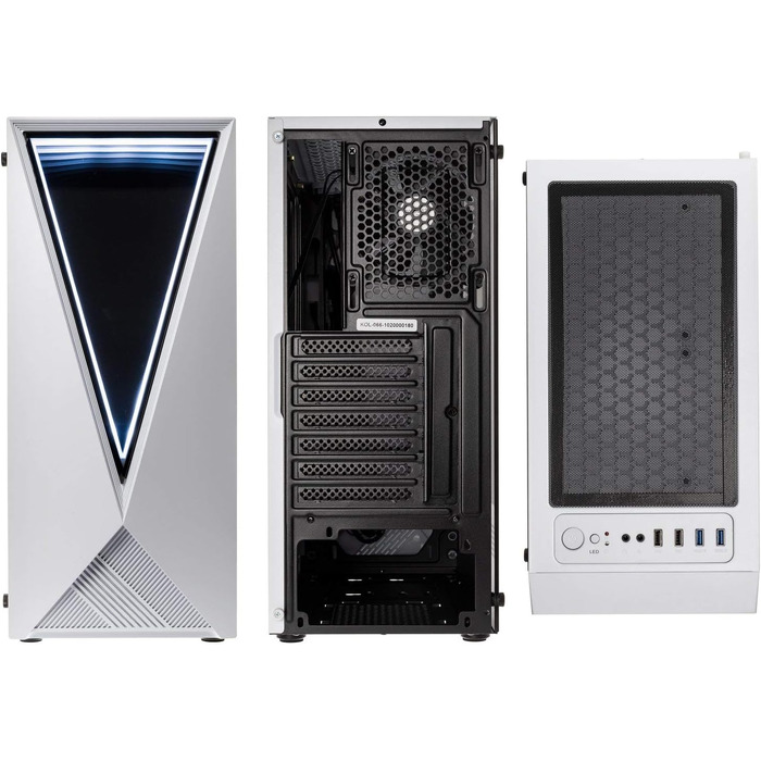 Корпус для ПК Kolink Void Midi Tower, білий (White)