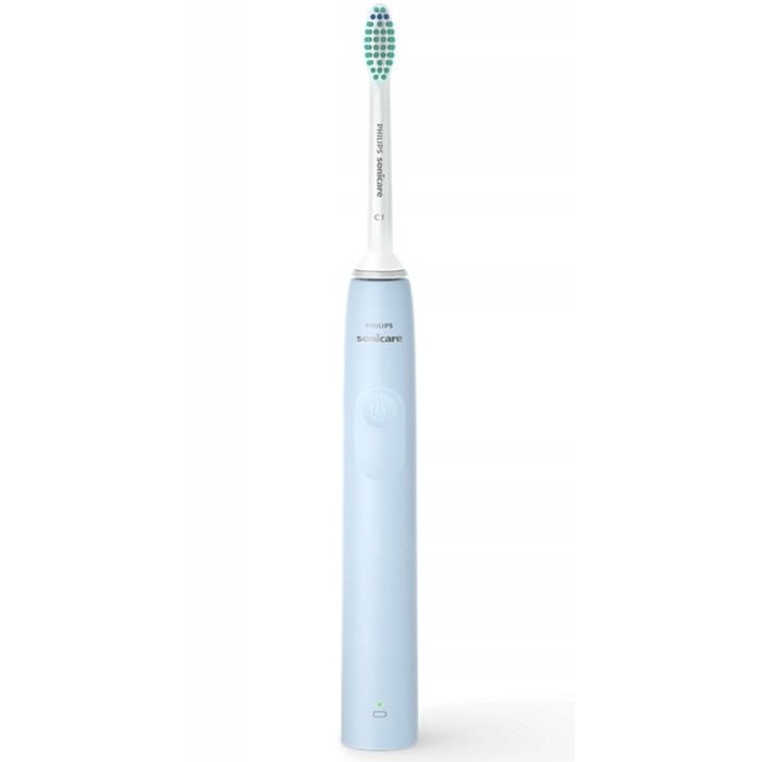 Електрична сонічна зубна щітка Sonicare синього кольору з таймером чищення