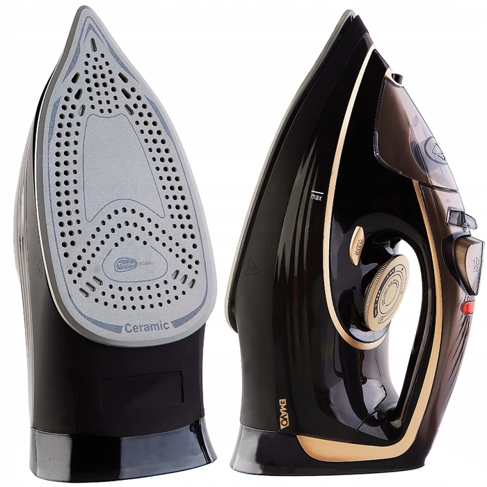 Парова праска з керамічною підошвою Emavo, 3000 Вт