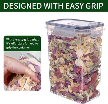 Набір контейнерів для зберігання їжі Hibisaws (12 шт.) з кришкою, BPA-free, 100% герметичні, прозорі, 6 x 1L & 6 x 0.5L, для meal prep, Tupperware