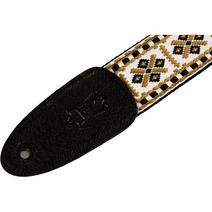 Гітарний ремінь Levy's Leathers Jacquard Weave Hootenanny, шкіра жаккард