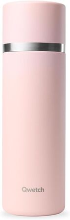 Qwetch Stainless Steel Thermos Flask - 750ml Insulated Bottle & Travel Mug - 24h Cold & 12h Hot - Leakproof, BPA-Free - Perfect for Coffee & Tea