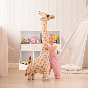 Relaxdays Children's Shelving Unit, 8 Compartments