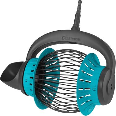 Gardena combisystem Reel Collector: The fruit collector for comfortable picking without bending, suitable for fruits and nuts, comfortable emptying, compatible with Gardena combisystem handles (3108-20)