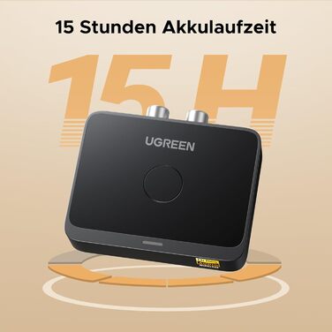 Адаптер Bluetooth 6.0 UGREEN з LDAC декодером, Hi-Res Audio, сумісний з колонками та автомагнітолами