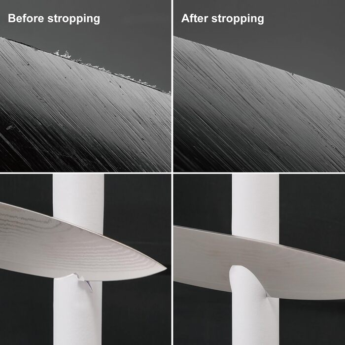 Набір для шліфування ножів SHARPAL 205H: шкіряний ремінь, паста та кутовий упор