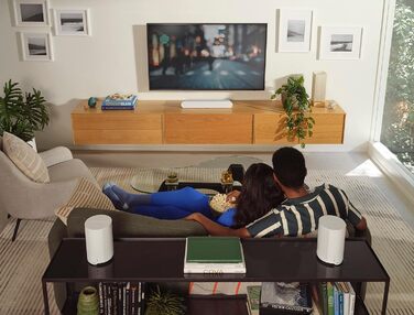Sonos Era 100 – Розумна колонка Wi-Fi/Bluetooth з Alexa, біла
