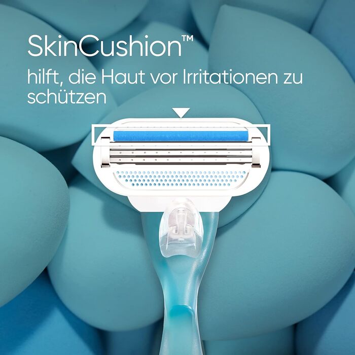 Смінні леза для жіночої бритви Gillette Venus Smooth, оригінальні, 16 шт, сині