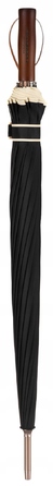Парасолька Peterson XL, довга, чорна (без чохла)