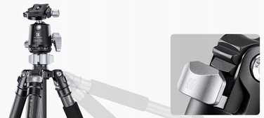 Карбоновий штатив 2-в-1 K&F Concept X284C4 (штатив/монопод), 172 см