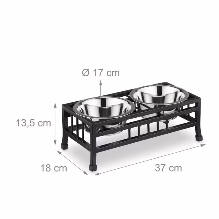 Relaxdays Dog Feeding Station