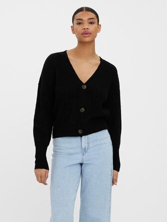 Жіночий кардиган VERO MODA VMLEA чорного кольору