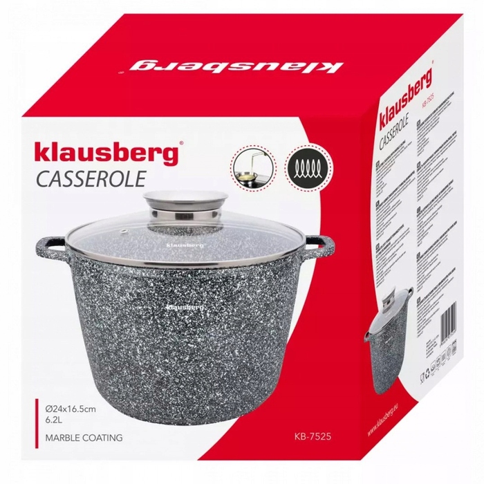 Каструля традиційна Klausberg A, 6,2 л