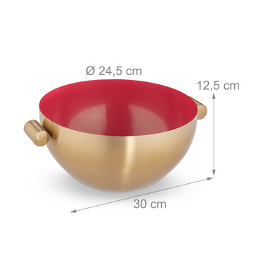 Relaxdays Stainless Steel Serving Bowl