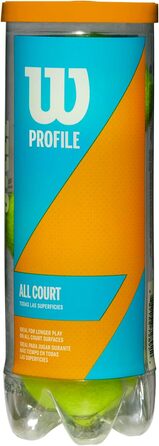 Тенісні м'ячі Wilson Prime All Court - універсальні, жовті, упаковка 4 банки (12 м'ячів)