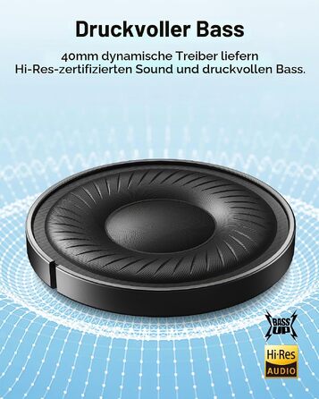 Бездротові навушники-вкладки Soundcore by Anker Q20i з гібридним активним шумозаглушенням (ANC), Hi-Res Audio, 40 годин роботи, керування через додаток, Рожеві (Відновлені)