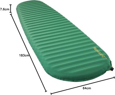 Надувний килимок Therm-a-Rest Trail Pro Pine REGULAR WIDE