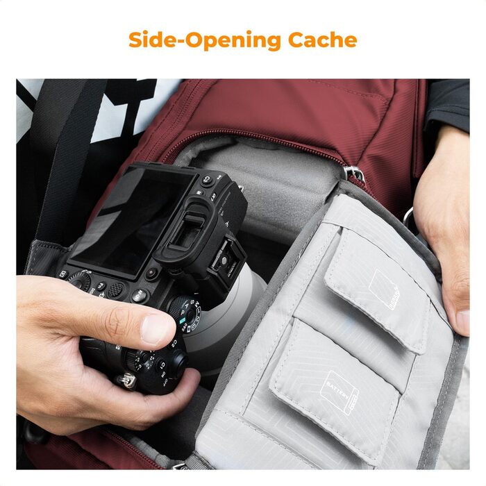 Рюкзак для камери K&F CONCEPT 20L з відділенням для ноутбука 15.6