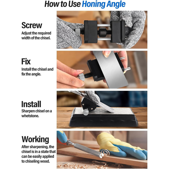 Двобічний алмазний точильний камінь Kalolary для ножів, ножниць, кухонних та туристичних інструментів (400/1000 гріт з доводкою)