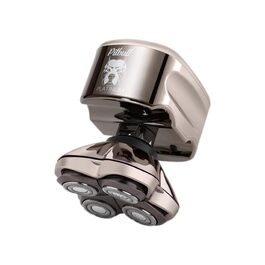 Skull Shaver Pitbull Platinum Pro – Електробритва для гоління голови чоловіча, бездротова, водонепроникна, з підставкою для промивання та кейсом для подорожей + запасне лезо
