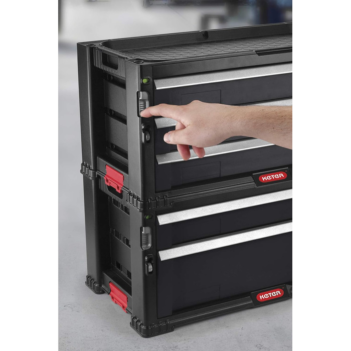 Keter 5-Drawer Tool Wagon with Wheels