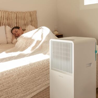 Мобільний кондиціонер Cecotec ForceClima: площа охоплення 20 м², пульт, LED-дисплей, 4 режими, 2 швидкості, осушувач повітря, таймер (7150 Style, 7000 BTU)